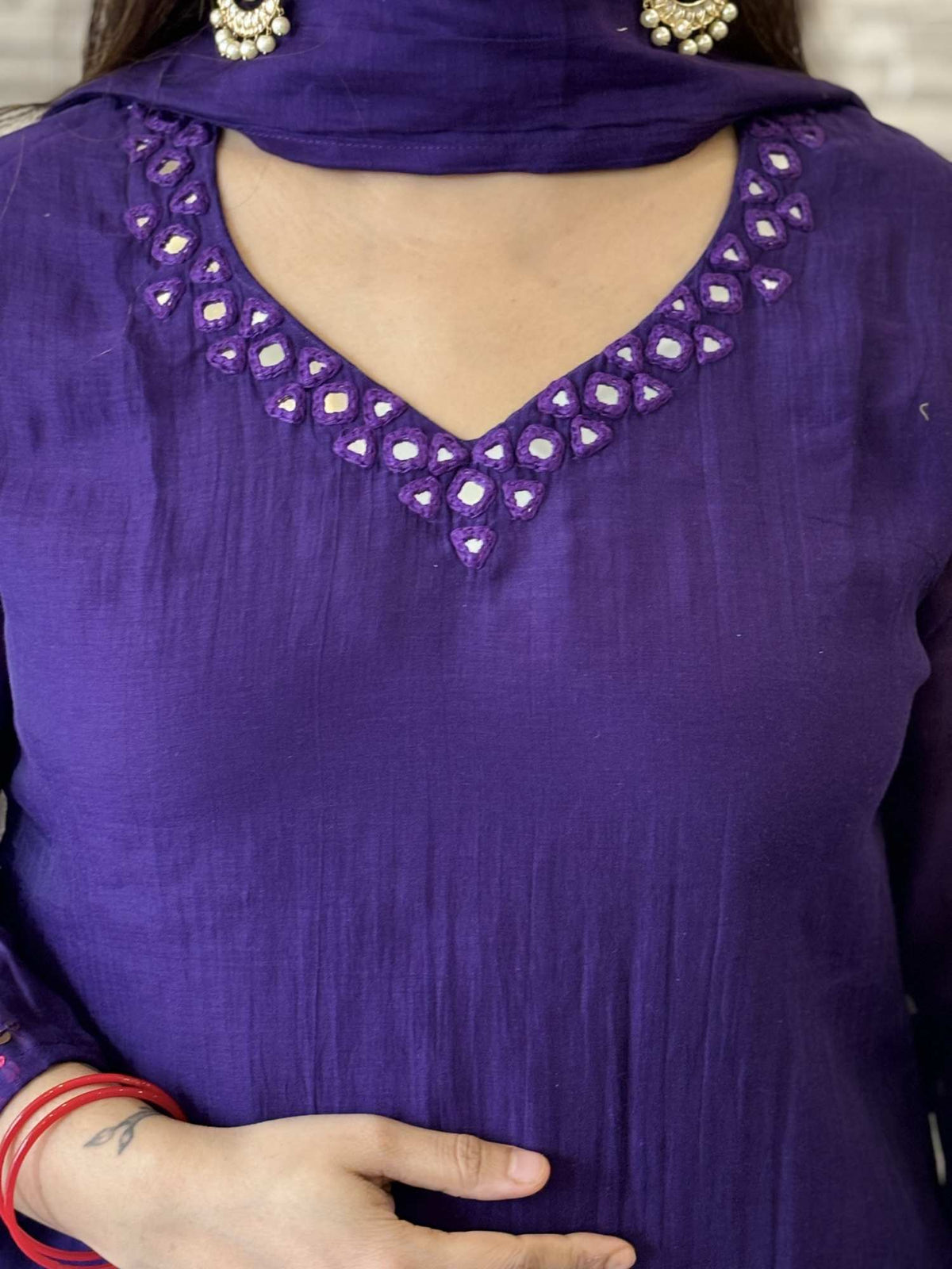 premium-banaras-mul-chanderi-a-line-hand-embroidered-suit-set-with-mul-cotton-lining-deep-purple-2
