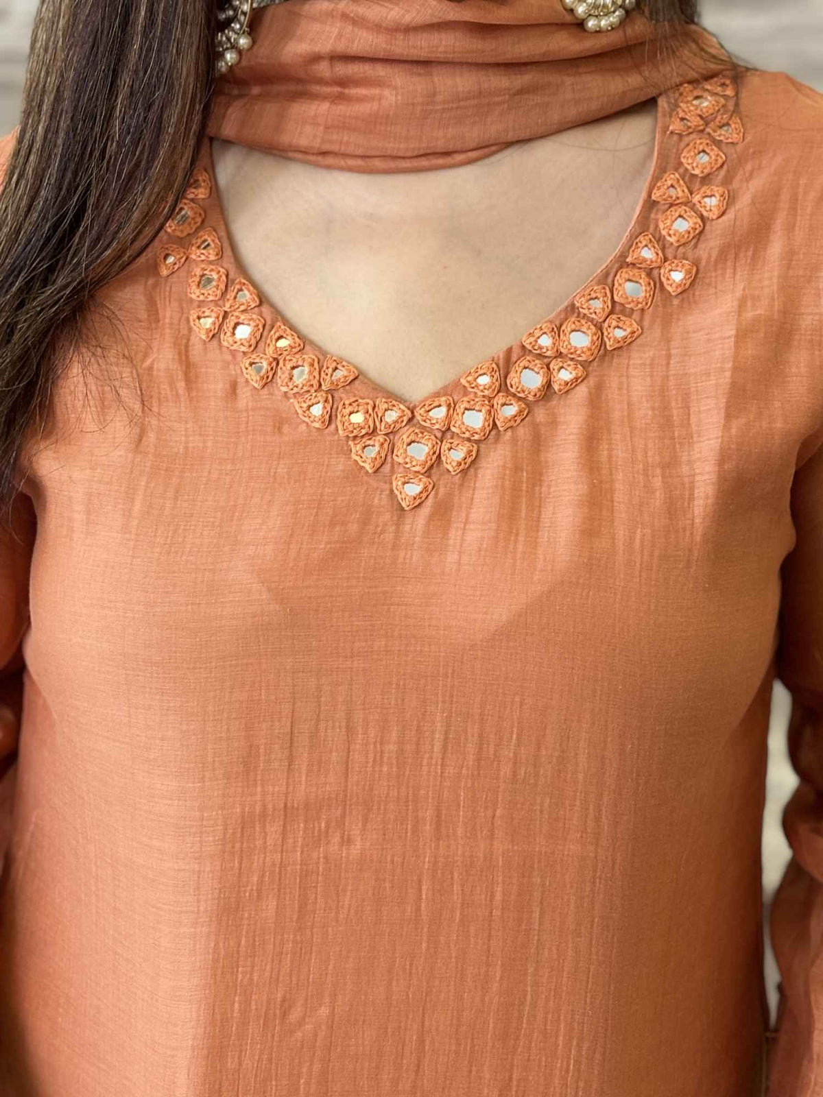 premium-banaras-mul-chanderi-a-line-hand-embroidered-suit-set-with-mul-cotton-lining-pastel-orange-2