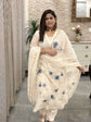 premium-banaras-mul-chanderi-applique-zari-embroidered-a-line-suit-set-paired-with-applique-work-mul-chanderi-dupatta-off-white-and-blue-2