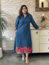 premium-banaras-mul-chanderi-embroidered-cut-work-a-line-dress-with-mul-cotton-lining-a-pocket-electric-blue-1