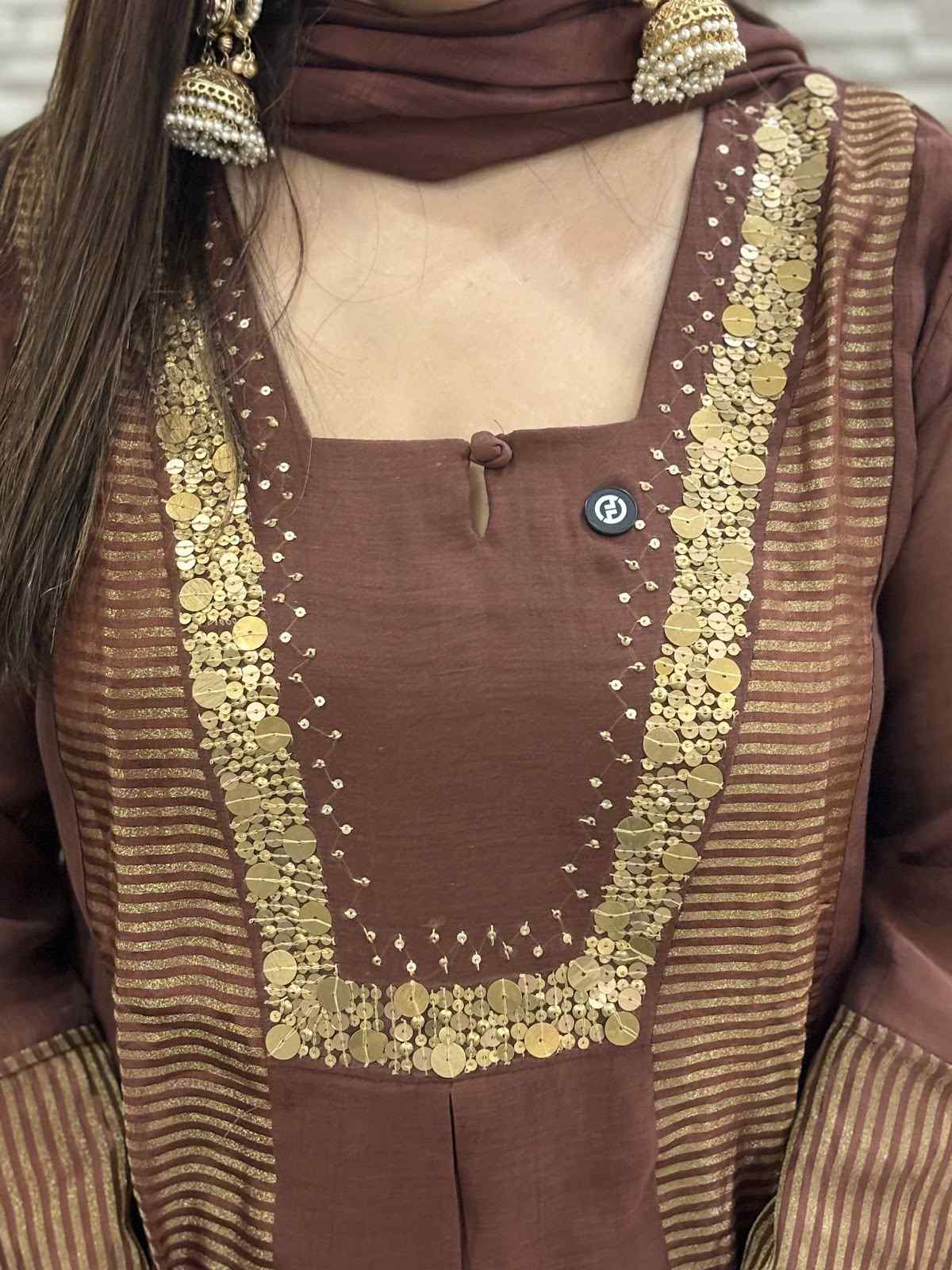 premium-banaras-mul-chanderi-hand-embroidered-a-line-suit-set-with-mul-cotton-lining-brown-2