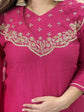 premium-banaras-mul-chanderi-hand-embroidered-a-line-suit-set-with-mul-cotton-lining-colour-rani-2