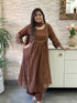 premium-banaras-mul-chanderi-hand-embroidered-a-line-suit-set-with-mul-cotton-lining-embroidered-pure-organza-dupatta-brown-1