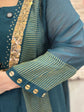 premium-banaras-mul-chanderi-hand-embroidered-a-line-suit-set-with-mul-cotton-lining-emrald-green-3