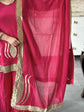 premium-banaras-mul-chanderi-short-kurta-style-gota-work-suit-set-paired-with-mul-chanderi-heavy-ghera-palazzo-rani-3