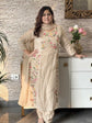 premium-banaras-mulchanderi-a-line-hand-embroidered-a-line-suit-set-dark-beige-2