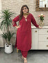 premium-cambric-cotton-a-line-embroidered-suit-set-with-pockets-paired-with-digital-print-mul-cotton-dupatta-cheery-red-1