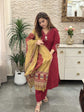 premium-cambric-cotton-a-line-embroidered-suit-set-with-pockets-paired-with-digital-print-mul-cotton-dupatta-cheery-red-2