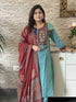 premium-cambric-cotton-kutch-work-patch-work-hand-embroidered-a-line-suit-set-blue-1