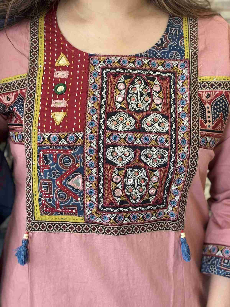 premium-cambric-cotton-kutch-work-patch-work-hand-embroidered-a-line-suit-set-earthy-pink-3