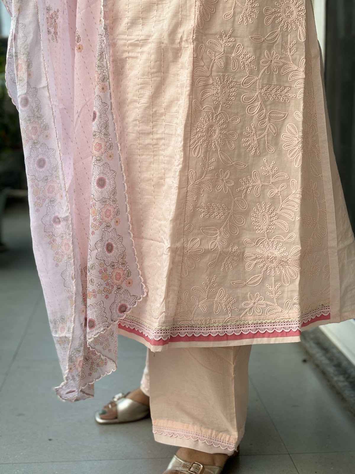 premium-cotton-a-line-embroidered-suit-set-with-dori-work-at-sleeves-sides-paired-with-digital-print-dupatta-light-pink-5