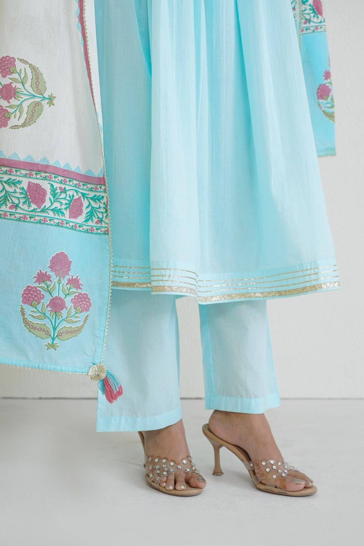 premium-cotton-alia-cut-embroidered-suit-set-paired-with-hand-block-print-dupatta-sky-blue-4