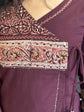 premium-cotton-angrakha-style-suit-set-with-ajrakh-patch-work-at-front-back-paired-with-mul-cotton-block-print-dupatta-cotton-ajrakh-pants-dark-wine-2
