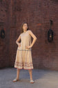 premium-cotton-jamdani-shrug-style-dress-with-lining-pockets-orange-3
