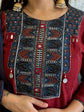 premium-cotton-mirror-work-a-line-suit-set-with-block-print-cotton-dupatta-maroon-2
