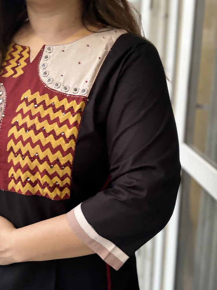 premium-cotton-patch-work-real-mirror-work-embroidered-suit-set-paired-with-mul-cotton-block-print-dupatta-black-3