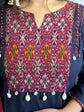 premium-cotton-suit-with-ikkat-patch-work-at-front-back-with-katha-shell-work-paired-with-block-print-mul-cotton-dupatta-blue-2