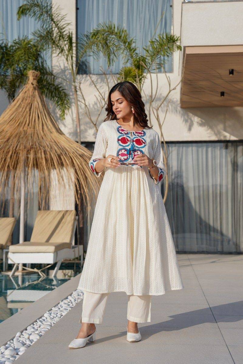 premium-dobby-cotton-embroidered-a-line-pant-set-off-white-2