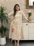 premium-handloom-gamcha-checks-embroidered-dress-with-applique-work-light-brown-1