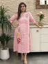 premium-handloom-gamcha-checks-embroidered-dress-with-applique-work-pink-1