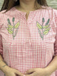 premium-handloom-gamcha-checks-embroidered-dress-with-applique-work-pink-2