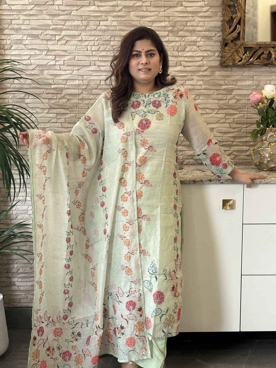 premium-linen-chanderi-githan-work-straight-fit-suit-set-with-mul-cotton-lining-paired-with-linen-chanderi-hand-embroidered-dupatta-pastel-green-2