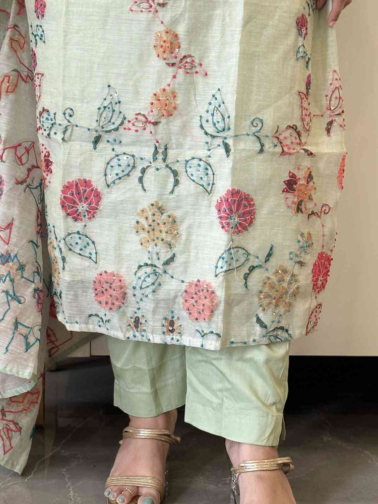 premium-linen-chanderi-githan-work-straight-fit-suit-set-with-mul-cotton-lining-paired-with-linen-chanderi-hand-embroidered-dupatta-pastel-green-5