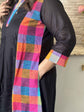 premium-mul-cotton-a-line-dress-with-south-cotton-checks-detailing-pockets-cotton-lining-black-4