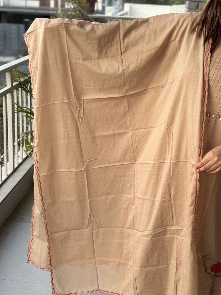 premium-mul-cotton-applique-work-a-line-suit-set-with-lining-brown-5