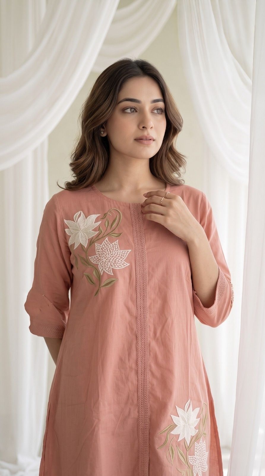 premium-mul-cotton-applique-work-co-ord-set-with-lining-peach-2