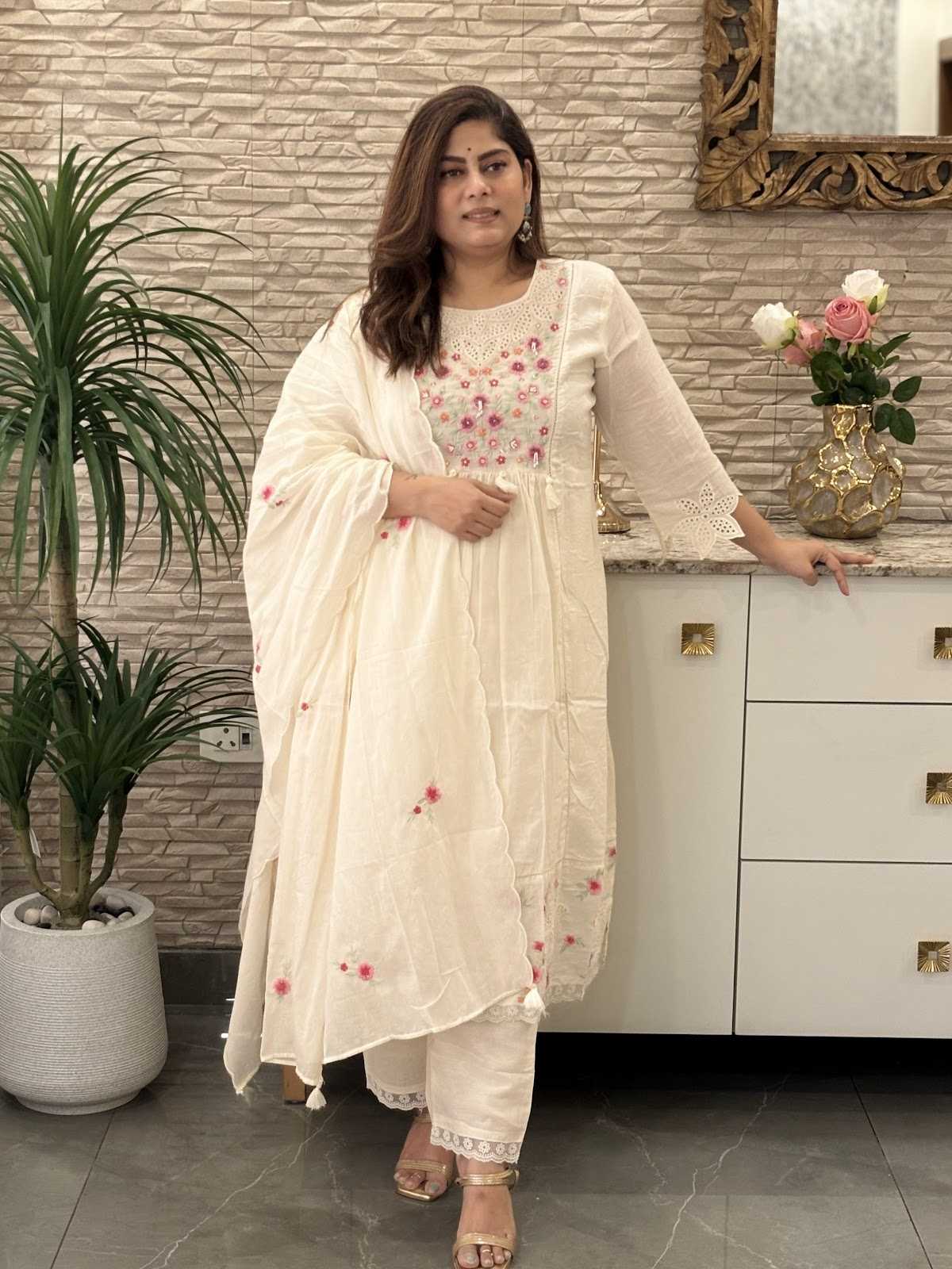 premium-mul-cotton-embroidered-a-line-suit-set-with-lining-cut-work-schiffili-sleeves-ivory-1