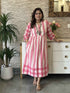 premium-soft-cotton-handloom-stripes-checks-dress-with-pockets-cotton-lining-pink-1