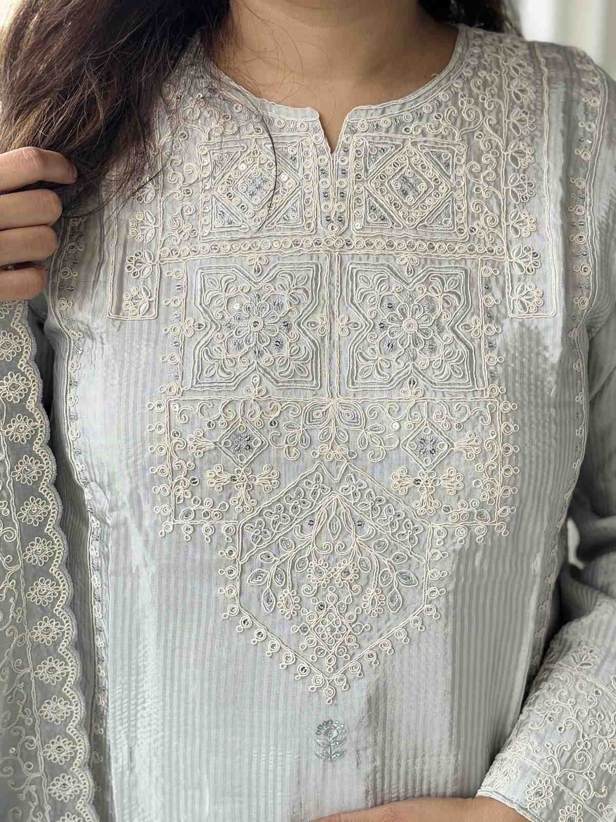 premium-tissue-dori-work-straight-fit-suit-set-with-mul-cotton-lining-steel-grey-2