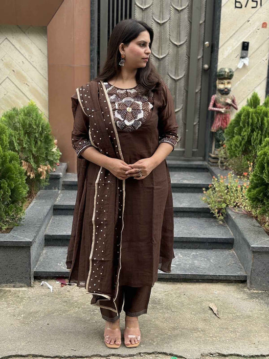 pure-bananas-mul-chanderi-hand-embroidered-a-line-suit-set-paired-with-mul-chanderi-embroidered-dupatta-brown-1