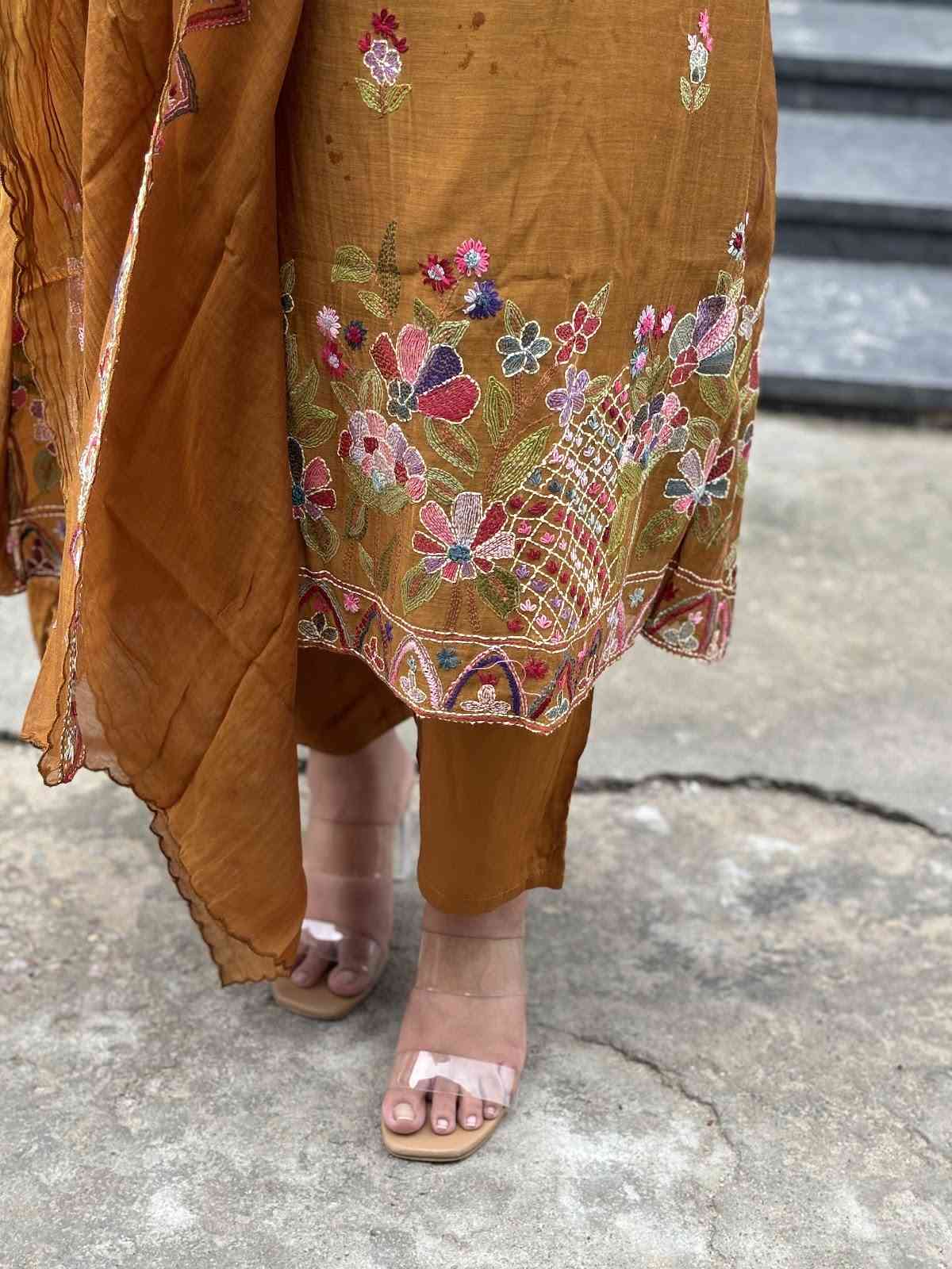 pure-bananas-mul-chanderi-katha-work-a-line-suit-set-paired-with-mul-chanderi-hand-embroidered-dupatta-mustard-3
