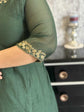 pure-banaras-mul-chanderi-a-line-suit-set-paired-with-pure-mul-chanderi-embroidered-dupatta-bottle-green-3