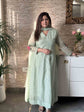 pure-banaras-mul-chanderi-anarkali-with-embroidered-sleeves-and-back-pista-green-1