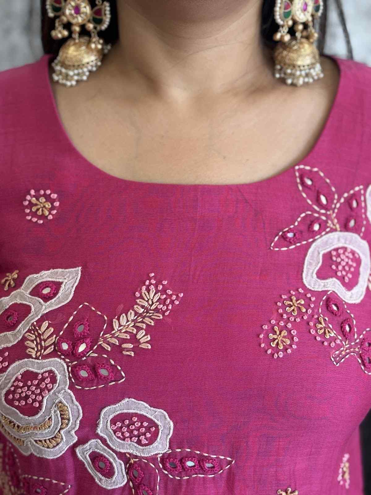 pure-banaras-mul-chanderi-applique-mirror-work-layered-a-line-suit-set-rani-2