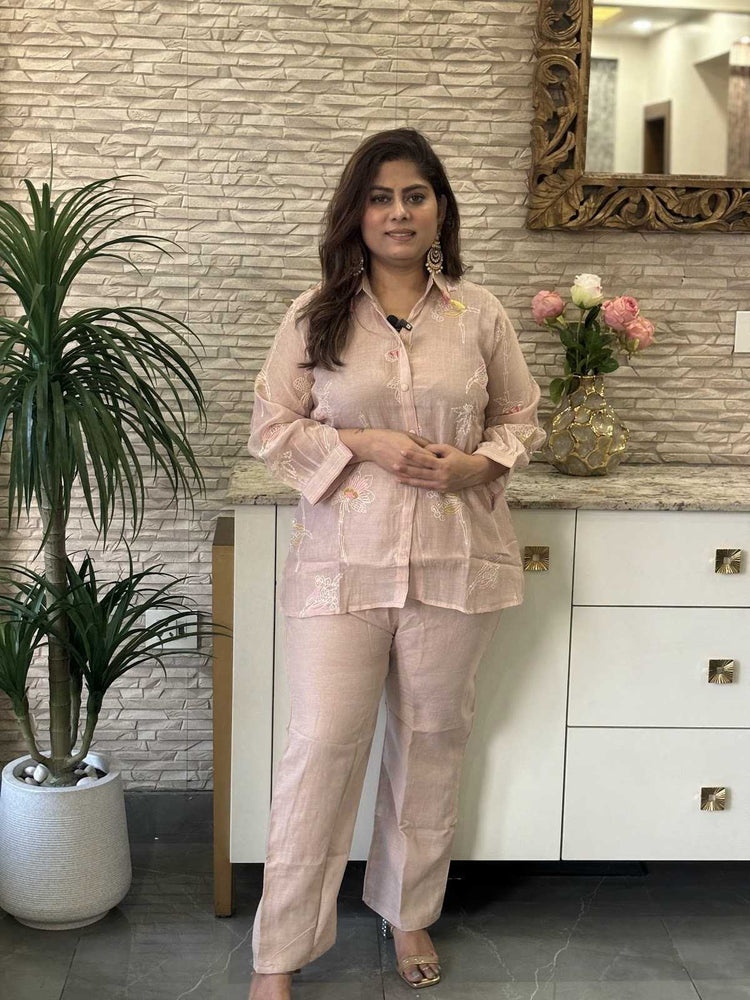 pure-banaras-mul-chanderi-embroidered-co-ord-set-with-cotton-lining-peach-1