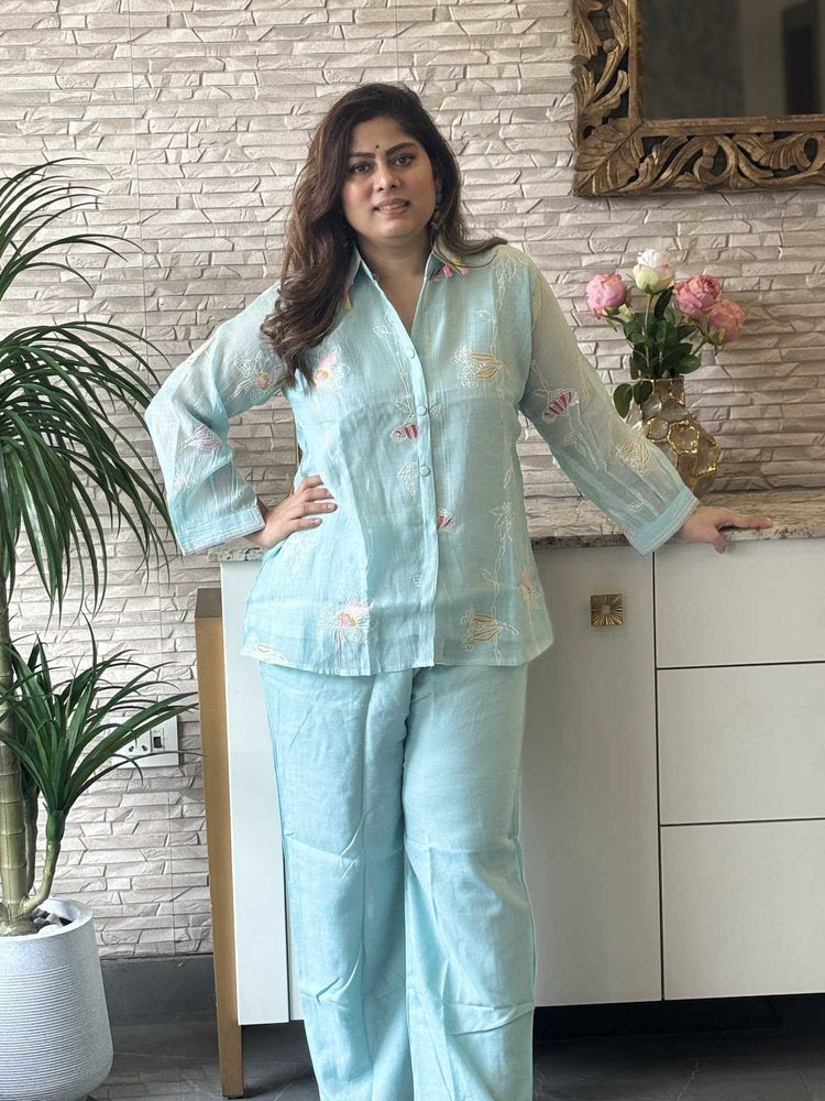 pure-banaras-mul-chanderi-embroidered-co-ord-set-with-cotton-lining-sky-blue-1