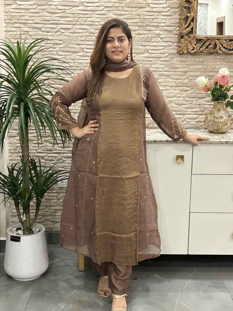 pure-banaras-mul-chanderi-embroidered-suit-set-with-cotton-lining-brown-1