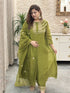 pure-banaras-mul-chanderi-hand-embroidered-a-line-suit-set-with-embroidered-pants-mehendi-green-1