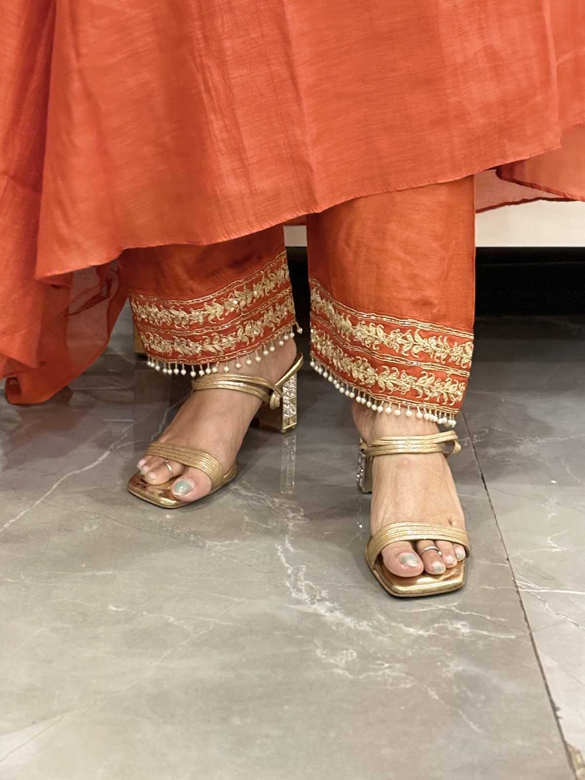 pure-banaras-mul-chanderi-hand-embroidered-a-line-suit-set-with-embroidered-pants-rust-5
