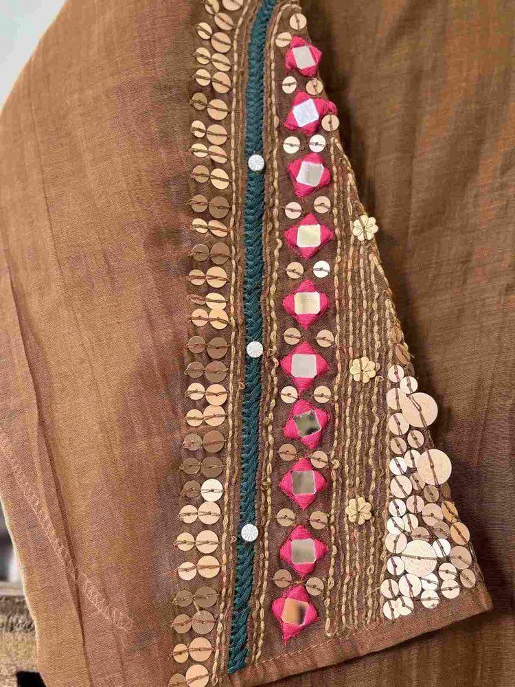 pure-banaras-mul-chanderi-hand-embroidered-a-line-suit-set-with-mul-cotton-lining-copper-brown-3