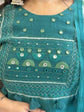 pure-banaras-mul-chanderi-hand-embroidered-mirror-work-a-line-suit-set-paired-with-mul-chanderi-digital-print-dupatta-rama-green-2