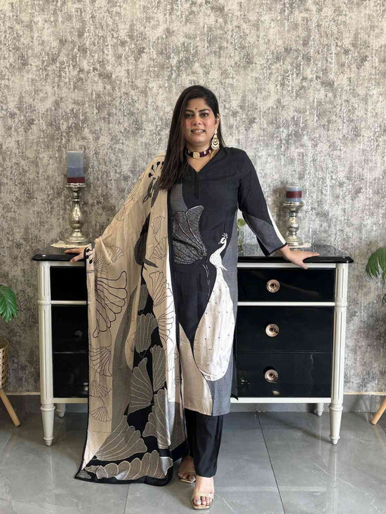 pure-butter-muslin-digital-print-hand-embroidered-suit-set-black-1