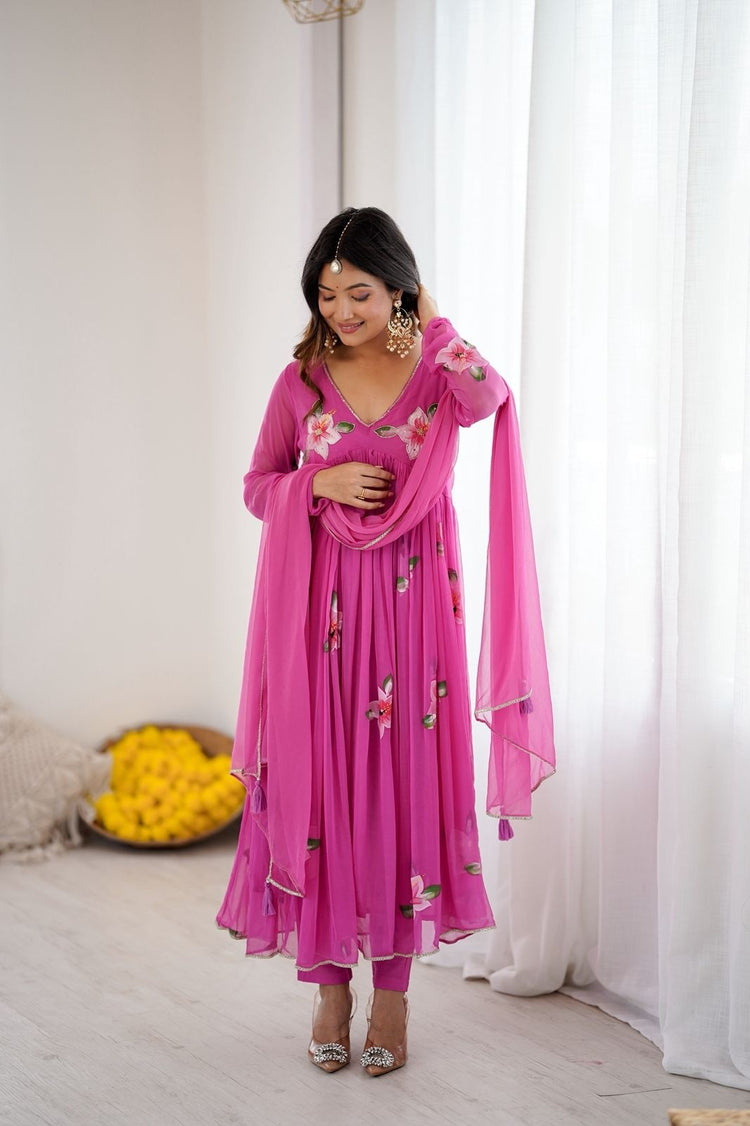 pure-chiffon-hand-brush-paint-embroidered-alia-cut-suit-set-pink-2