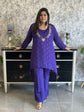 pure-chinnon-hand-embroidered-co-ord-set-with-padded-bustier-purple-1