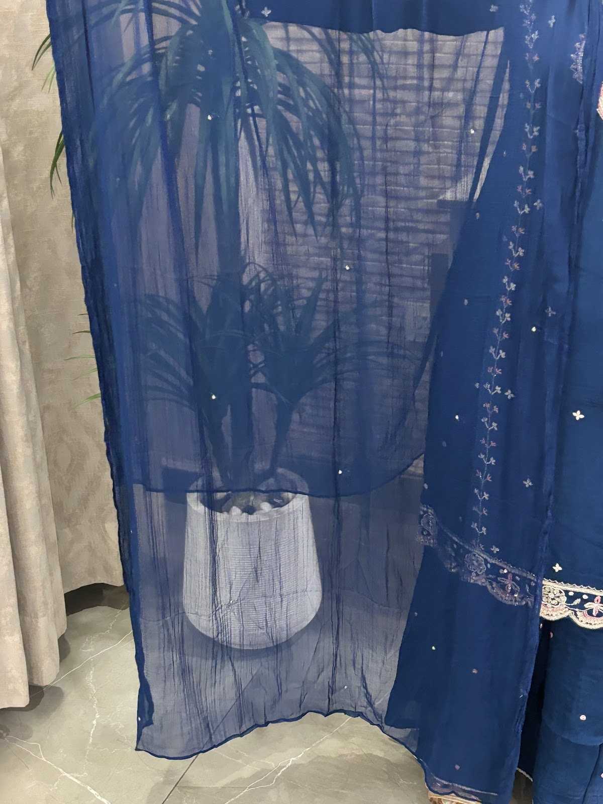 pure-chinnon-hand-embroidered-straight-fit-suit-set-with-embroidered-chinnon-palazzo-paired-with-chiffon-dupatta-royal-blue-4