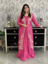 pure-chinnon-skirt-with-kane-paired-with-padded-dola-silk-blouse-dola-silk-hand-embroidered-jacket-1